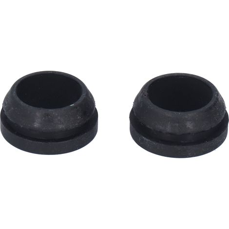 2 joints caoutchouc passe-fils PCV remplacement Chevy SBC BBC SBF BBF 350 A94, œillets moteur, kit 2 pièces noir. (1/5)