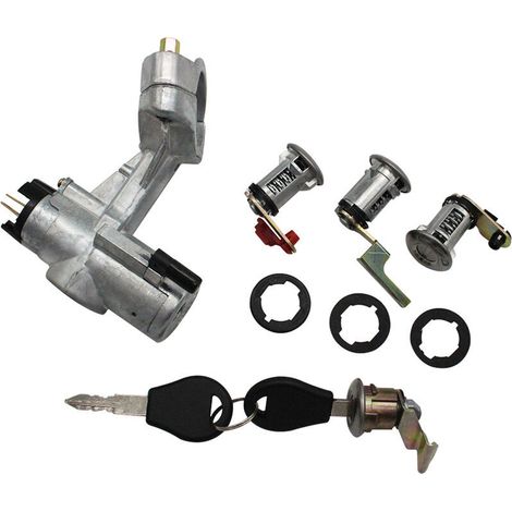 [JAMAIS UTILISÉ]Cylindre et interrupteur coupe-feu pour Patrol GQ Y60 2 X Door & Barn 88-98 4 Lock Set (1/4)