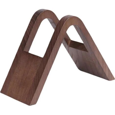 Porte-filtres à café, en bois et papier, couleur bois, pour ranger les filtres en papier sur un plan de travail, dans la cuisine ou dans un café.-AquaForge (1/5)