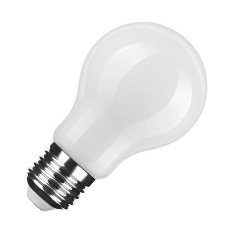 Bombilla Estándar Filamento Cruzado LED E27 8W 2800K Cristal Mate
