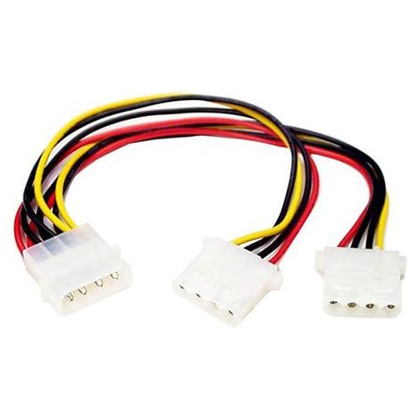 StarTech.com Adaptador Cable en Y Divisor Molex 4 Pines - 2x Hembra y 1x Macho LP4 - Splitter (1/5)