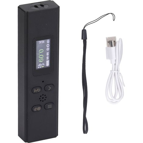 Détecteur de rayonnement nucléaire, haute précision, test β γ X, compteur Geiger Portable avec alarme