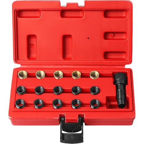 Automotive Repair Tools, Engine Repair Tools, Spark Plug Repair, Threading Repair Tools, Plug Thread Kit, Heavy duty Spark Plug Threading And Tapping Tools For Automotive Repairs
