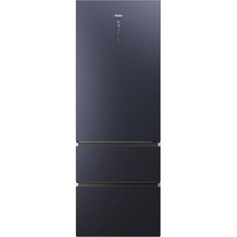 Haier – Réfrigérateur combiné inversé 483L – Ventilé – 200.6 x 70 x 67.5 cm – Classe E – Connecté