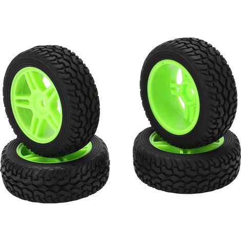 Jante Roue Étoile 5 branches avec Pneus 75mm pour WLtoys 144001 RC 1/14 Tout-terrain (1/5)