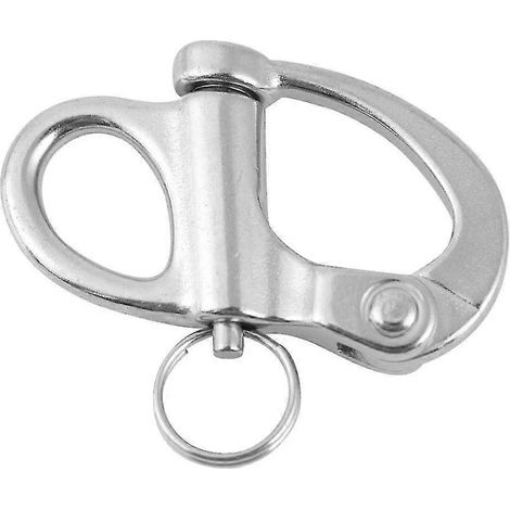 Matériau en acier inoxydable 304 pour kayak, canoë, bateau à voile, émerillon, manille à ressort, maillons rapides (16 69 mm) (1/4)