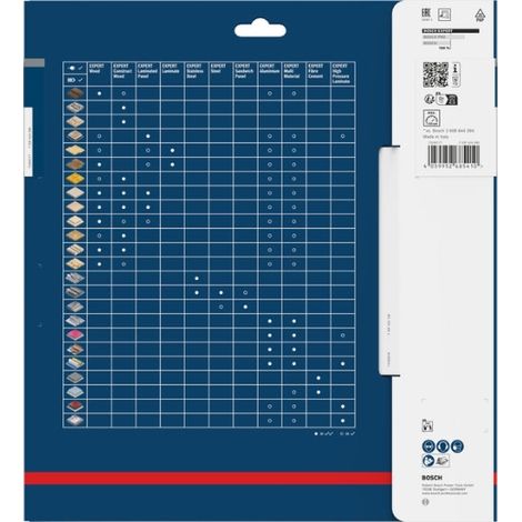 Bosch 1x Lama di sega di sega circolare EXPERT Laminate Corded (per laminato, Ø mm, Accessori professionali sega circolare con cavo)