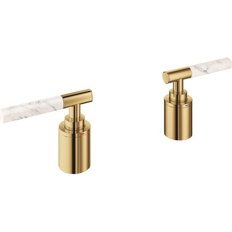 Poignées de levage Atrio Private C. 48464 Blanc Attica Caesarstone Cool Sunrise (1/3)