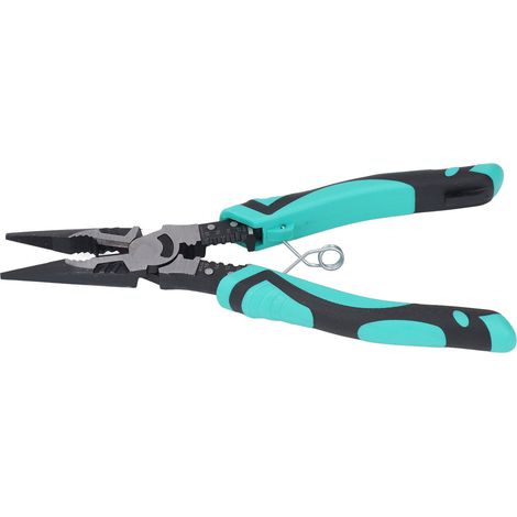 Pince à dénuder et torsader fils 2,5mm² 4mm² 6mm² 10mm², outil électrique pour perceuse, mandrin 6,35mm (1/5)