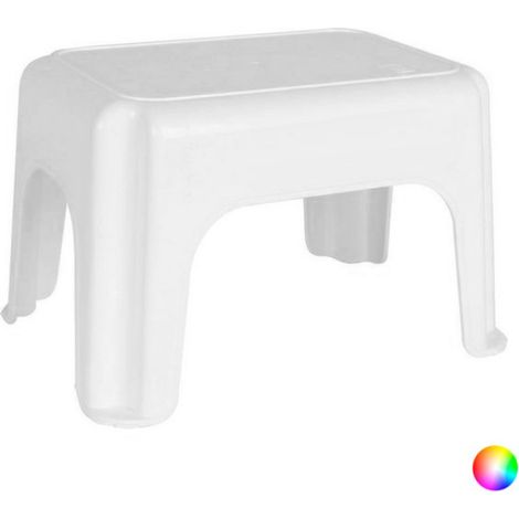 Tabouret marchepied empilable en polypropylène – Pieds antidérapants – Dimensions 29x21 cm – Hauteur 18 cm – Charge maximale 150 kg – Tontarelli (1/2)