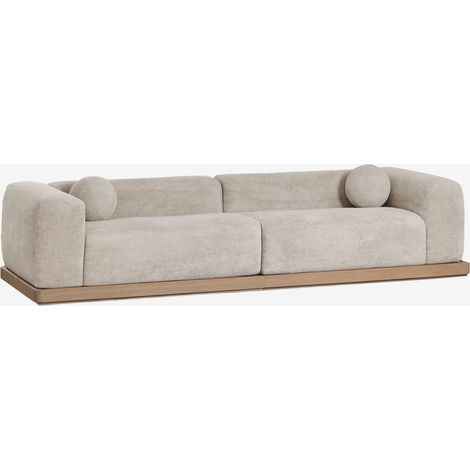 SKLUM 4-Sitzer-Sofa, vakuumverpackt, mit Akazienholzgestell Angelan (1/5)
