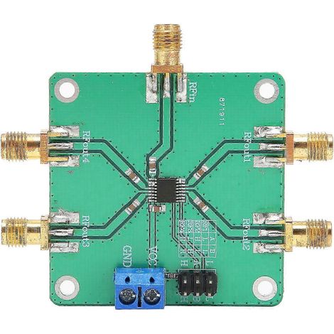 Industrielles HF-4-Wege-Einpol-Schaltmodul, DC 5V Stromversorgung, 10-3500MHz Frequenz, elektrische Versorgungen, Hochleistungsschalter. (1/5)