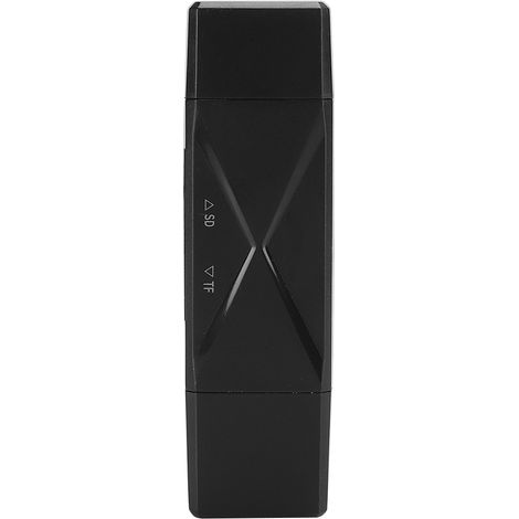 Lecteur de Cartes Mémoire Type C OTG 5-en-1, Adaptateur USB 2.0 Multifonction pour Téléphone Portable (Noir) (1/5)