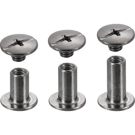 Rivets Vis Chicago Métal Tête Phillips Vis de Fixation Clou Rivet (1/5)