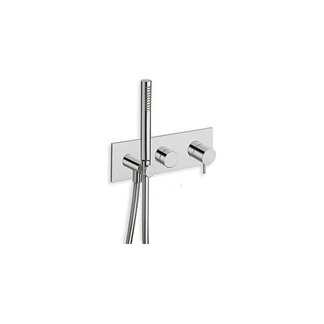 FACADE EXTERNE TRIVERDE BAIN DOUCHE MURAL 3 SORTIES SS MECA EX TV610 - CRISTINA ONDYNA TV60351 (1/2)