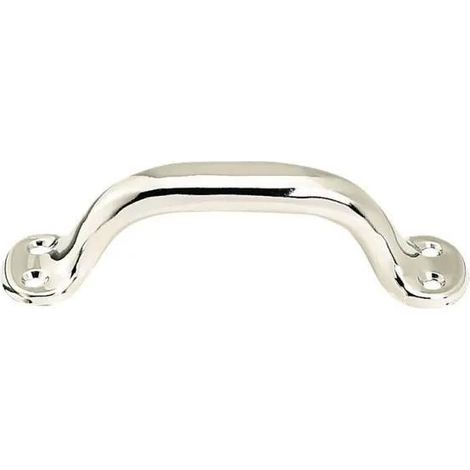 Cadap Maniglia per Valigia in Nichel 116 mm Acciaio Resistente