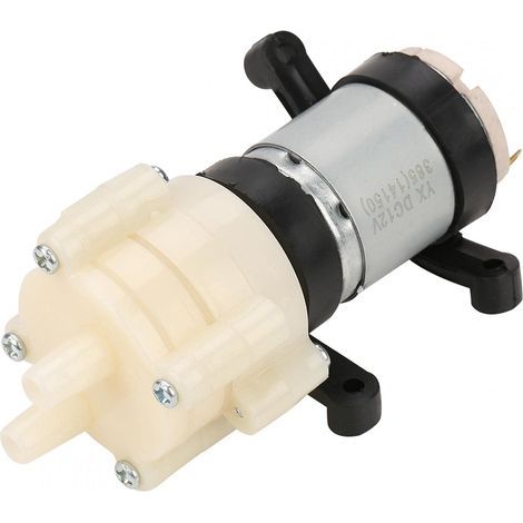Applicable Pompe à Eau à Membrane, Dc 12v 1,5-2 L/Min Pompe Auto AmorçAnte à Membrane Haute Pression, Micro Mini Pompe à Eau Electrique Pour Camping Car, Bateau, Jardin (1/5)