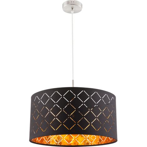 Globo - lámpara colgante - Clarke - negro - metal - Ø 40cm - E27 (1/5)