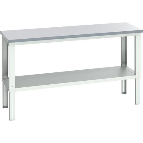 Bott 41003682.16V Cubio Adjustable Bench with Shelf, ESD Laminate Top 2000 x 750mm