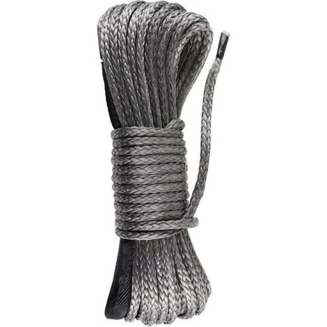 synthétique Treuil Cable Ligne 1/4 x 48 '(5 Mmx15 M) 3 492,7 Kilogram Treuil Plastique 4 x 4 Offroad (1/3)