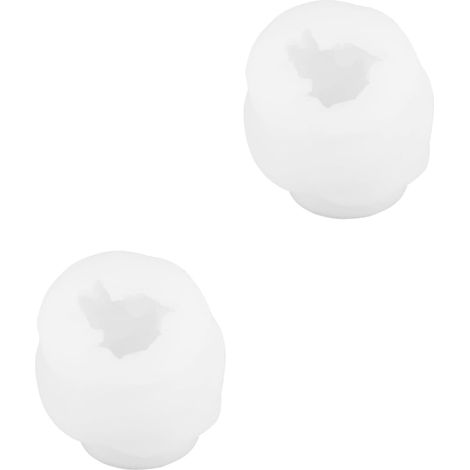 2 Pièces Moule à Bougie Silicone Diy Boule de Fil Scented Candle Mold pour Artisanat Créatif Réutilisable et Facile à Nettoyer (1/5)