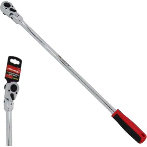 Neilsen Extra Long Reach Flexi Head Socket Ratchet Quick Release 72 Teeth 1/2" (1/2)