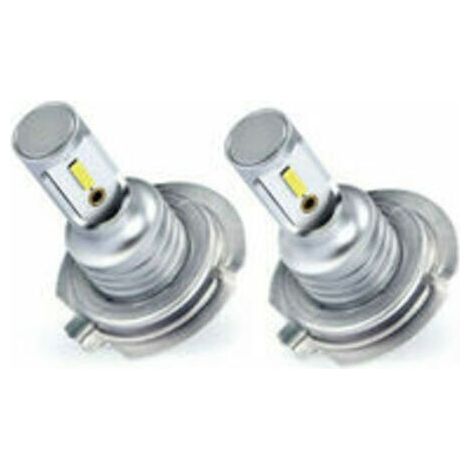 Ampoule H7 LED, 1000 LM 6000K Blanc Extrêmement Brillant Phare LED, IP68 Étanche Tout-en-un Kit de Conversion Plug and Play，2 H7 Ampoule 13Treize (1/5)