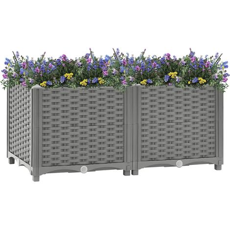 Maison Exclusive - Arriate polipropileno 80x40x38 cm