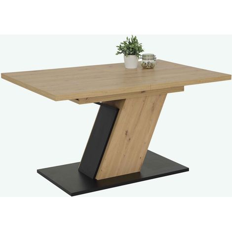 Jalin Legno laminato - Quercia artigianale / Nero opaco (1/5)