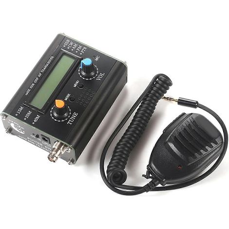 Émetteur-récepteur SDR QRP 5 W avec microphone portatif (1/5)