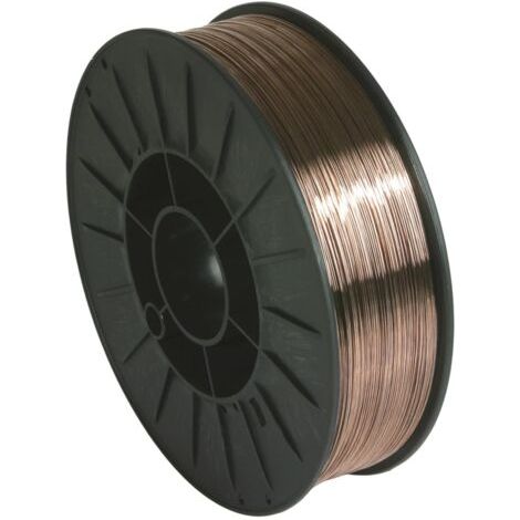 QORVA-Bobine de Fil Acier Ø 0, 8 G3Si1/ ER70S-6- Bobine 1 kg