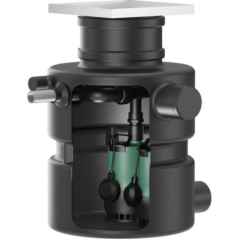 Wilo Unterflur-Hebeanlage DrainLift BOX-32/11DS U 230V 550W EC-L (1/5)