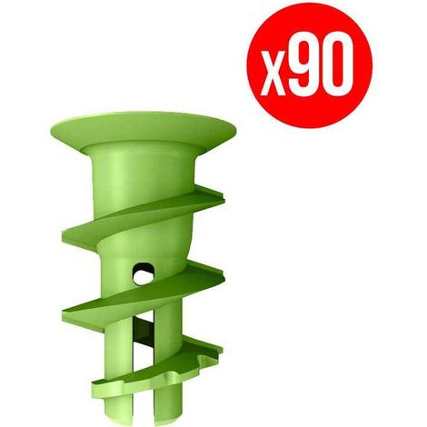 Caja de 90 tacos para cartón yeso GK FISCHER 524868 verde (1/2)