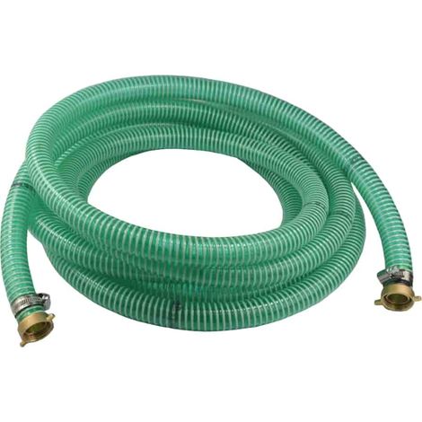 Druckschlauch 1 Zoll, Saug- Druckschlauch Set, 25mm, 3m, Schlauchverschraubung, Edelstahl Schellen