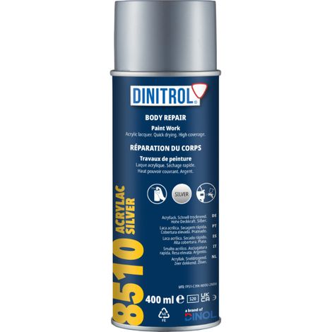 Laque de Finition D-8510 Gris Métal pour Carrosserie Automobile (1/2)