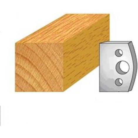 JEU DE 2 FERS PROFILES ACIER HT 40MM N°000