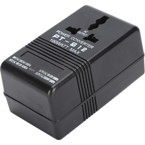 Spannungswandler AC 100–120 V auf 220–240 V, Aufwärts-/Abwärtswandler, Netzteil, Transformator, 100 W
