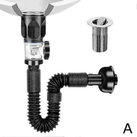 Tuyau flexible pour installation domestique dans les salles de bains ou les cuisines, adapté aux installations de plomberie résidentielles.-AquaForge (1/3)