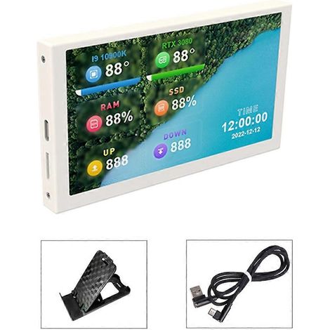 Écran secondaire IPS Type-C de 5 pouces pour mini-moniteur, angle de vision IPS