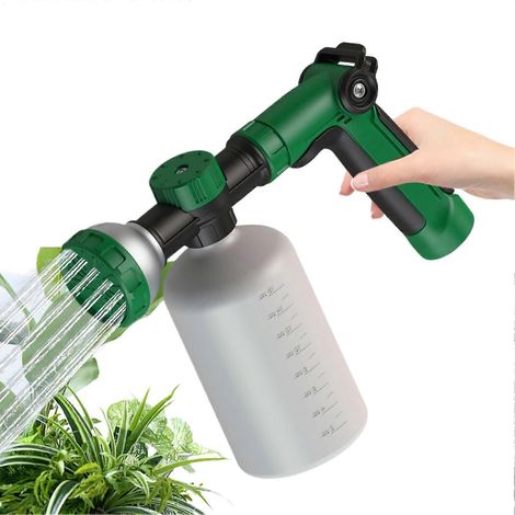 Hose End Sprayer with 500ml Bottle, Pressure Garden Hose Nozzle for Watering and Washing (1/5)