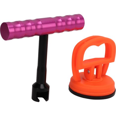 Kit de réparation de bosses sans peinture TBar Tireur Ventouse Marteau Set Universel Voiture Moto Électroménager (1/5)
