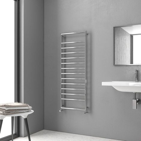 Radiatore bagno 1300x500mm cromato interasse 462 mm KAM-D7013C kamalu