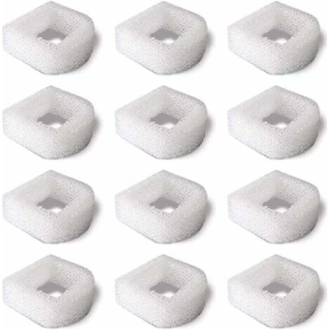 Accessorio filtro in schiuma di ricambio (confezione da 12) per fontanelle per pets, cani et gatti - Compatible with fontanelle in ceramica and fontanelle in acciaio Drinkwell 360 (1/4)