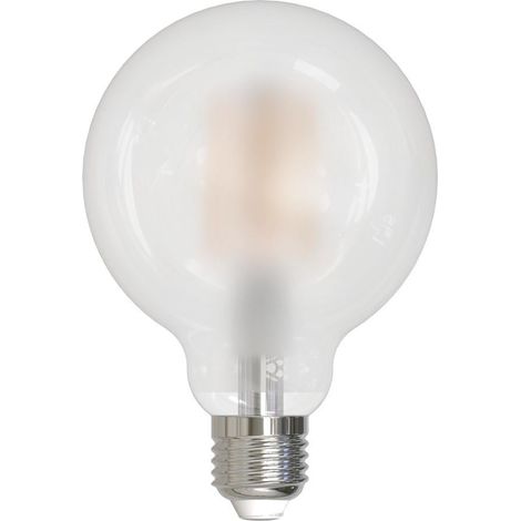 Hama LED-Filament E27 7W 806lm Warmweiß G95 matt