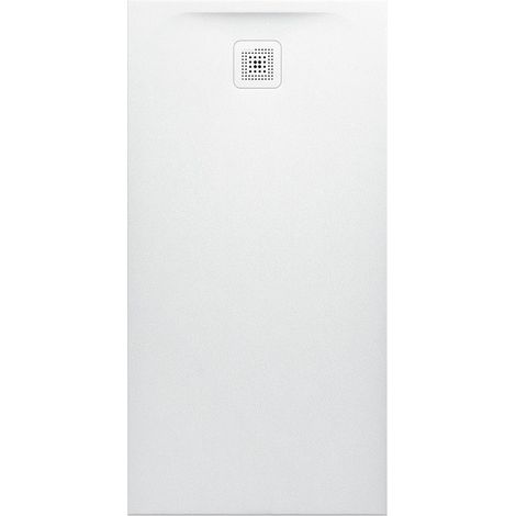 Receveur de douche LAUFEN PRO rectangulaire, bonde côté court 1400 x 700 x 38 mm anthracite LAUFEN