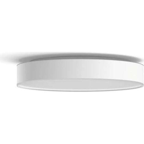 Philips Hue Enrave Lámpara de techo redonda ø42 cm (Blanco) Luz blanca cálida a fría - Incluye 1 Regulador de intensidad - White Ambiance (1/3)