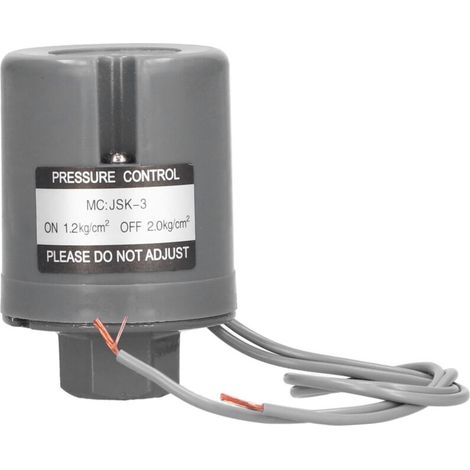 Contrleur automatique de pressostat de pompe à eau, filetage femelle 3/8 pouces, 220V, 1,22 kg/cm, JSK3A (1/5)