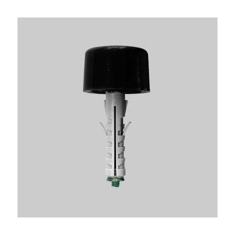 Tassello con fermaporta fpp bianco 28x18 conf. da 20 pz