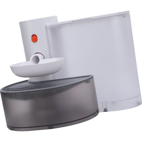 Fontaine à eau pour chats 3L, ultra silencieuse, batterie rechargeable amovible 2000mAh, facile à nettoyer, sans fil, distributeur d'eau intelligent pour chats et chiens (1/5)