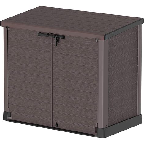 COFRE BAUL ARCON RESINA DURAMAX JARDIN MARRON 1200 LTS TAPA RECTA (1/5)